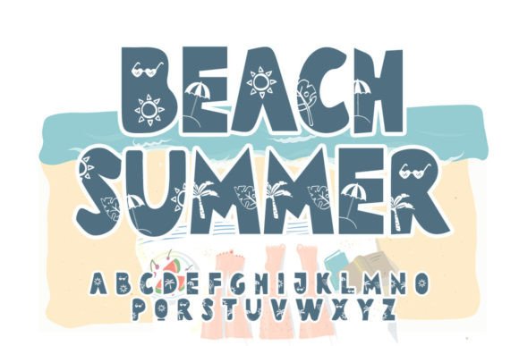 Beach Summer: The Perfect Display Font for Joyful Web Design