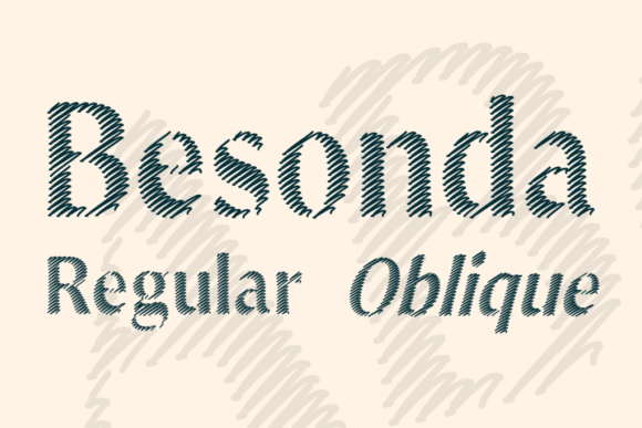 Besonda: The Edgy Display Font for Memorable Branding