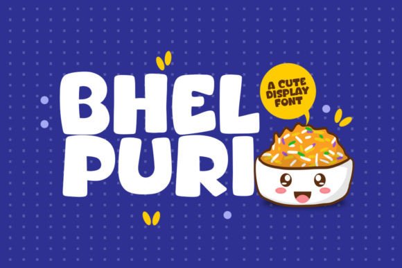 Bhel Puri Font: A Modern Display Typeface for Creative Branding