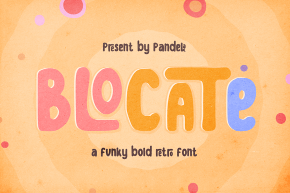 Blocate: The Bold Retro Display Font for Modern Branding