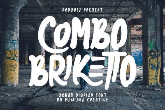 Combo Briketto: A Bold Typeface for Modern Branding
