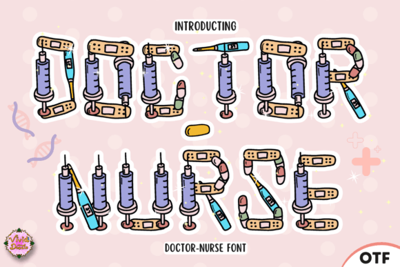 Doctor-nurse: The Ultimate Display Font for Healthcare Design
