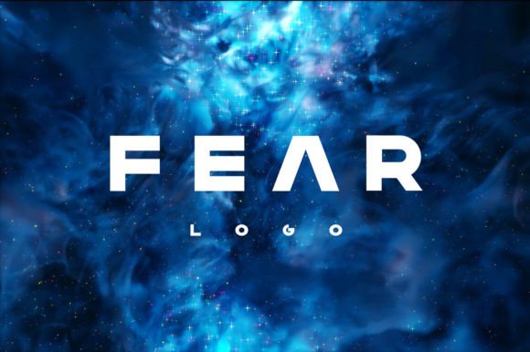 Fear Logo Typeface for Futuristic Branding and Tech Crafts
