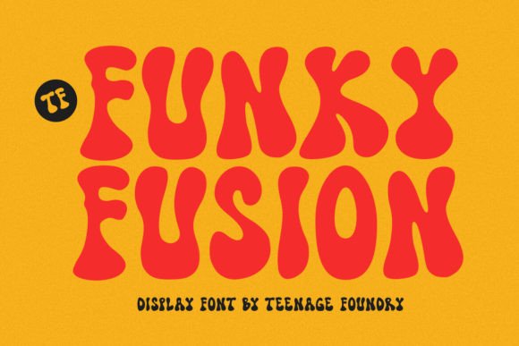 Funky Fusion: The Retro Display Font for Creative Makers
