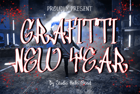 Grafitti New Year: The Ultimate Display Typeface for Urban Campaigns