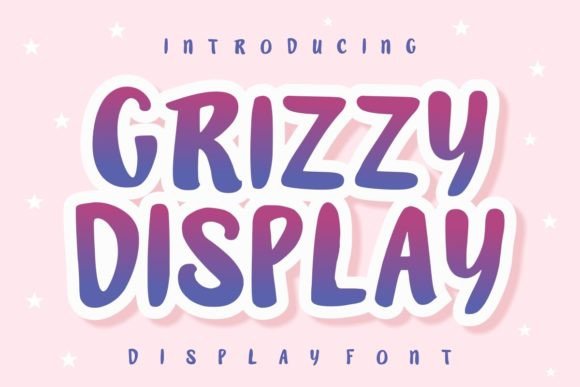 Grizzy Display: The Friendly Typeface for Modern Web Design