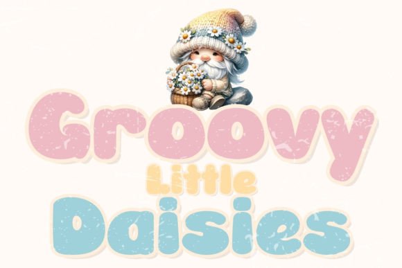 Groovy Little Daisies: The Perfect Display Font for Handmade Brands