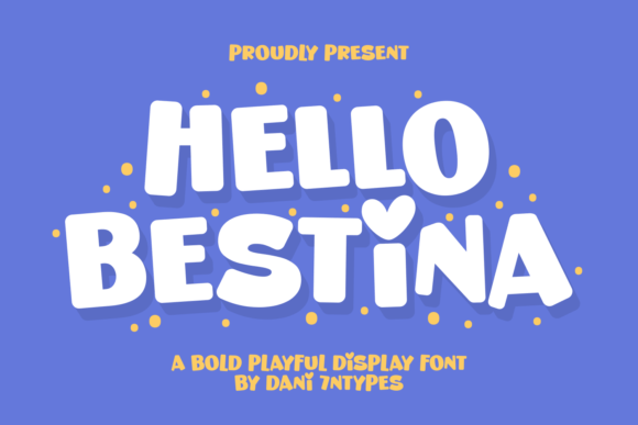 Hello Bestina: The Bold Display Typeface for Modern Editorial Design