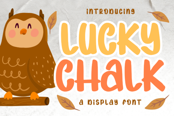 Lucky Chalk: A Sweet Display Font for Modern Web Design