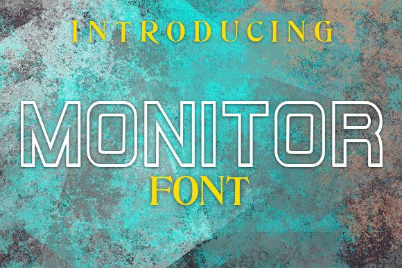 Monitor: The Elegant Display Typeface for Professional Branding