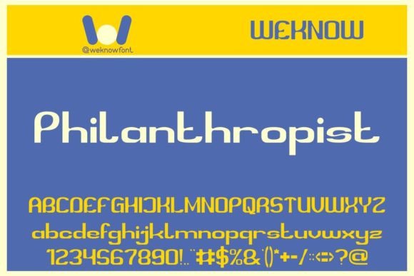 Philanthropist: A Sophisticated Display Typeface for Premium Branding