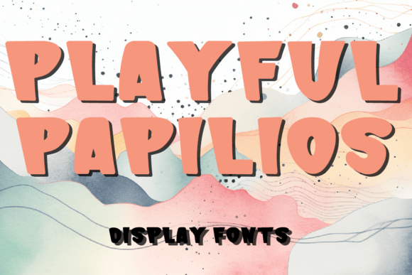 Playful Papilios: The Whimsical Typeface for Brand Growth