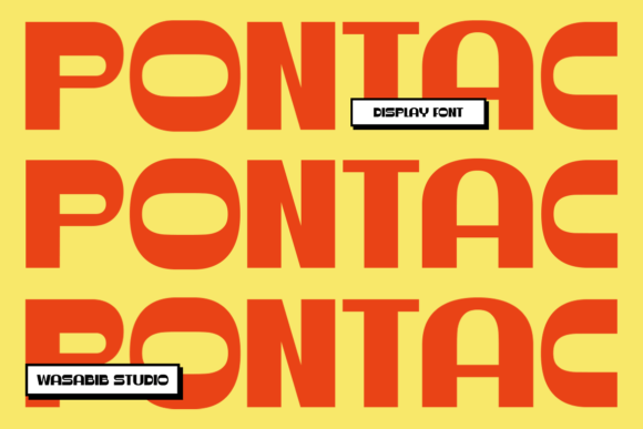 Pontac: The Bold Display Typeface for Editorial Design