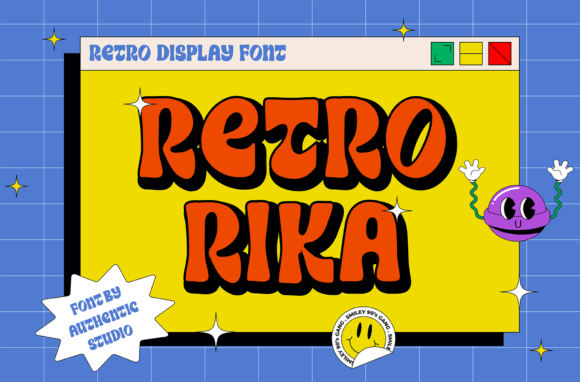 Retrorika: The All-Caps Display Font for Bold Branding