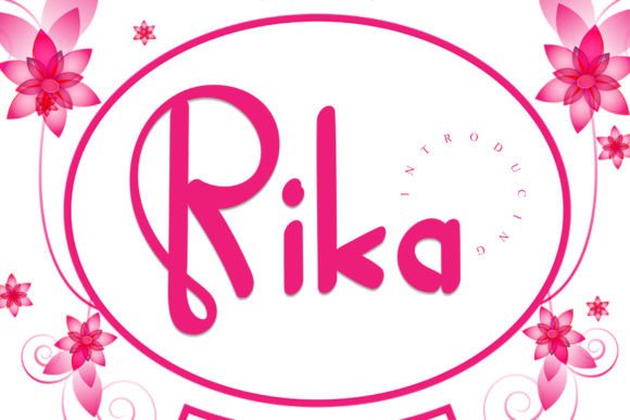 Rika: The Quirky Handwritten Display Font for Creative Projects