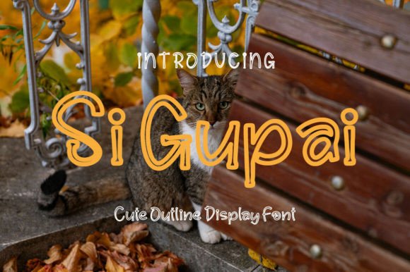 Si Gupai: A Timeless Display Font for Editorial Design